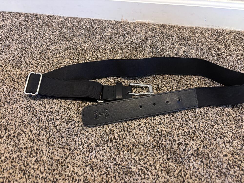 Under Armour Baseball/Softball adjustable belt - Black